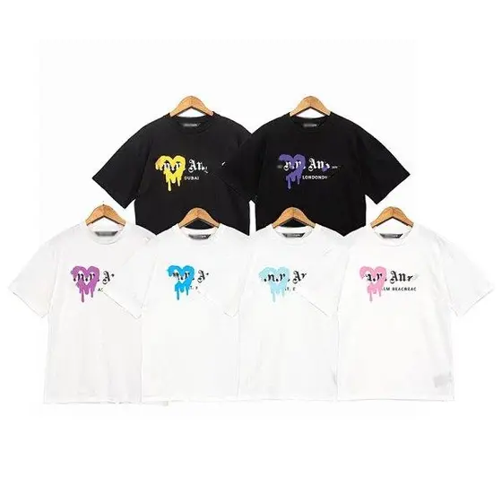 Amiri Style Melting Heart T-Shirt