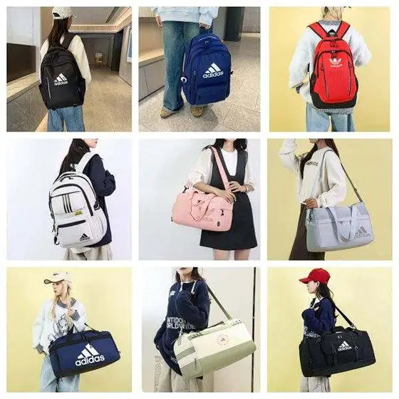 Adidas Logo Backpack & Duffle Bags