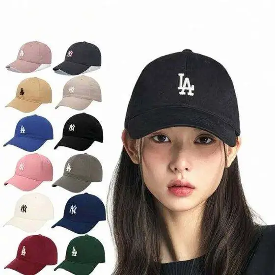 MLB LA NY Embroidered Baseball Cap