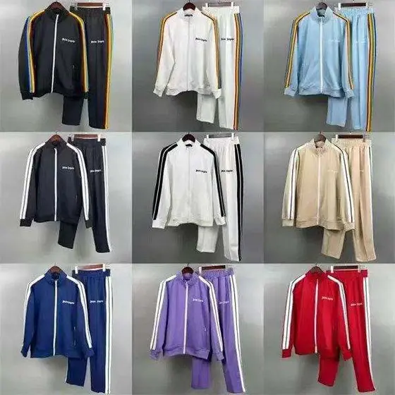 Palm Angels Jacket Classic Side‑Stripe Tracksuit Set